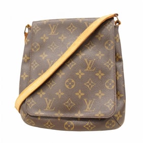 Louis Vuitton Monogram Musette Salsa Long Strap Shoulder Bag M51387 Brown Women's P1567264