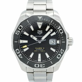 TAG Heuer Aquaracer WAY201A Black Dial Men's Watch