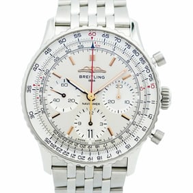 Breitling Navitimer AB0139 Silver Dial Men's Watch
