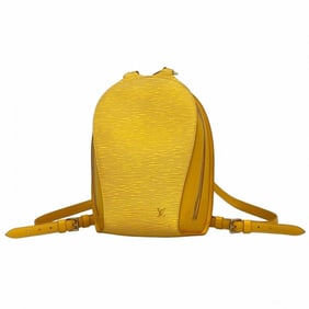 Louis Vuitton Epi Mabillon Backpack M52239 Jaune Women's