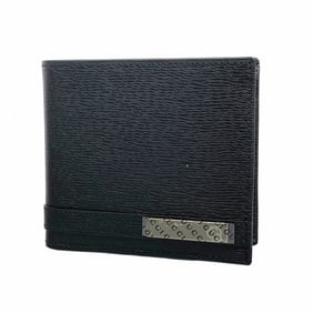Gucci wallet 365481 leather black men's