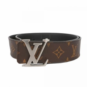 Louis Vuitton Monogram Santur Belt with LV Initials, 40mm, M9821, Brown, for Men and Women