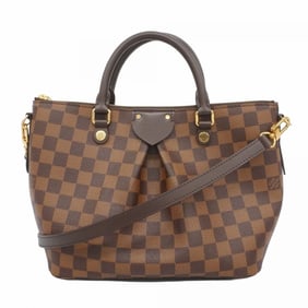 Louis Vuitton Damier Sienna PM Ebene Handbag N41545, 2-Way Bag for Women