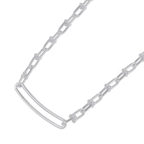 Tiffany & Co. necklace hardware link, SV925 silver, 63357898