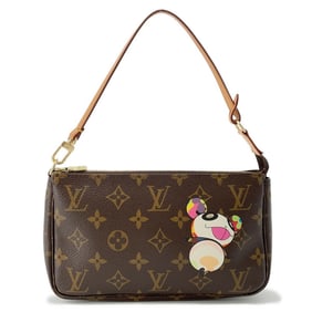 Louis Vuitton Monogram Panda Pochette Accessoires M51981 Handbag, Vuitton, Takashi Murakami