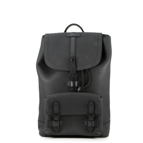Louis Vuitton Christopher Backpack M58644 in Taurillon Leather, Black