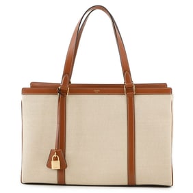 Celine Medium Cabas 16 (Cèze) Canvas Tote Bag 197332DUH.02NT CELINE