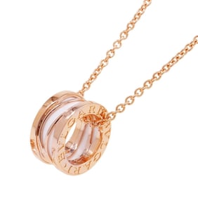 Bvlgari B-zero1 Design Legend Necklace in 18K Pink Gold and CE Ceramic (356117)