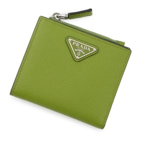 Prada Saffiano Triangle Bifold Wallet 2ML049 PRADA Japan Exclusive Color