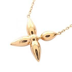 Louis Vuitton Collier Louisette Necklace, Gold Plated, Women's