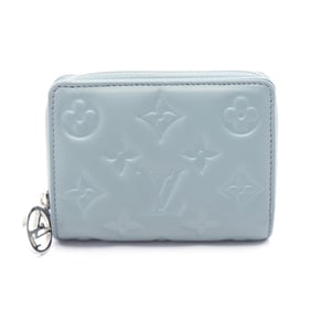 Louis Vuitton Portefeuille Lou Coussin Bifold Wallet in Lambskin Leather, Blue, Women's, M81709