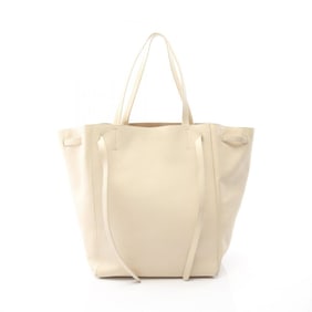 Celine Cabas Phantom Small Tote Bag, Leather, Women's, Ivory
