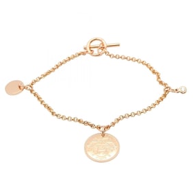 Hermes Hermès Ex Libris Bracelet, 18K Pink Gold, Women's