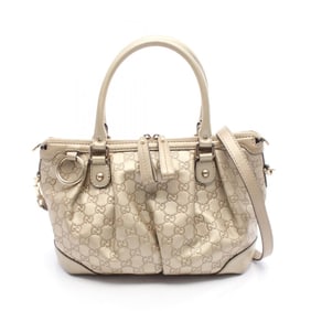 Gucci Sukey Guccissima Handbag, Leather, Women's, Gold, 247902