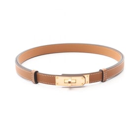 Hermes Hermès Kelly Belt, Leather, Epsom Women's, Brown