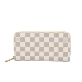 Louis Vuitton Zippy Wallet Damier Azur Canvas Long N60019 Unisex LOUIS VUITTON