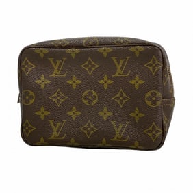 Louis Vuitton Monogram True Toilet 18 Pouch M47526 Brown Women's