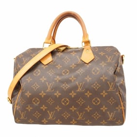 Louis Vuitton Monogram Speedy Bandouliere 30 Handbag M46980 Brown 2-Way Bag for Women P1567248
