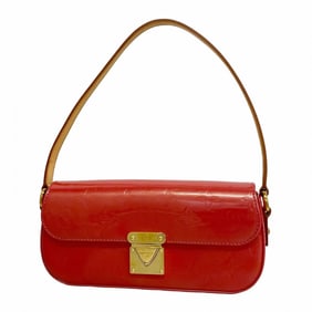 Louis Vuitton Vernis Malibu Street Shoulder Bag M9150F Framboise Women's