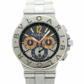 Bvlgari Diagono Calibro 303 DG42C14SWGSDCH Men's Watch with Gray Dial