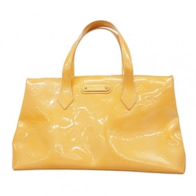 Louis Vuitton Vernis Wilshire PM Handbag M91642 Rose Florentine for Women