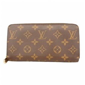 Louis Vuitton Monogram Zippy Wallet M41894 Brown Rose Ballerine Women's