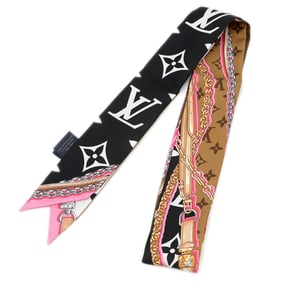 Louis Vuitton Bandeau BB Ultimate Silk Scarf/Muffler, Noir, M76676