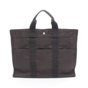 Hermes Hermès Air Line MM Tote Bag, Canvas, Men's/Women's, Gray