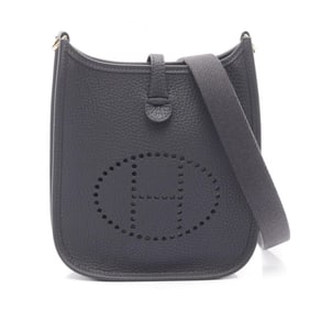 Hermes Hermès Evelyn TPM Amazon Shoulder Bag in Taurillon Clemence Leather, Black
