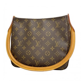 Louis Vuitton Monogram Looping MM Shoulder Bag M51146 Brown Women's P1536322