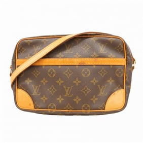 Louis Vuitton Monogram Trocadero 27 Shoulder Bag M51274 Brown Women's