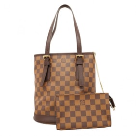 Louis Vuitton Damier Marais Tote Bag N42240 Ebene Women's