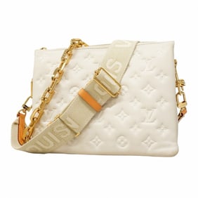 Louis Vuitton Monogram Coussin PM Shoulder Bag M21262 Crème Women's