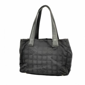 Chanel New Travel Nylon Tote Bag in Black Champagne for Women