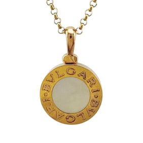 BVLGARI Necklace 18K Shell Women's