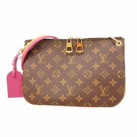 Louis Vuitton Monogram Loretta Shoulder Bag M44053 Hot Pink Women's