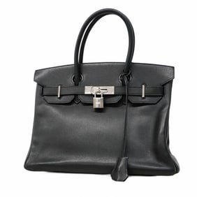 Hermes Hermès Birkin 30 Handbag, Epsom Leather, Black, N Stamp, Women's, P1477931