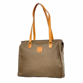 Celine tote bag, Macadam, brown, for women
