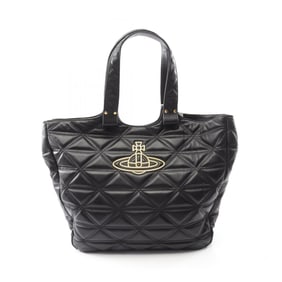 Vivienne Westwood TALITHA Tote Bag, Leather, Women's, Black, S4D010003WL008J002