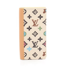 Louis Vuitton Portefeuille Brazza NM Bifold Long Wallet in Coated Canvas with Monogram Craggy,