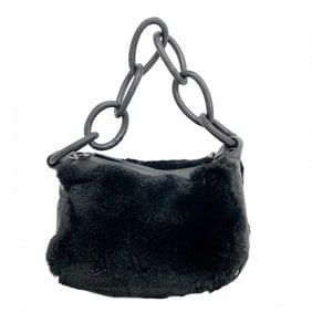 Chanel shoulder bag, lambskin, black, women's
