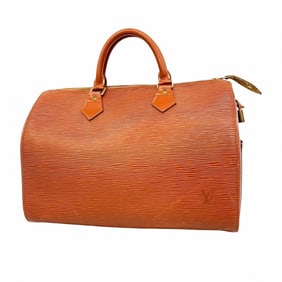 Louis Vuitton Epi Speedy 30 Handbag M43013 Kenya Brown Women's