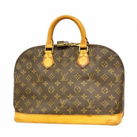 Louis Vuitton Monogram Alma Handbag M51130 Brown Women's