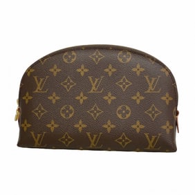 Louis Vuitton Monogram Tick MM Pouch M46579 Brown Women's P1514305