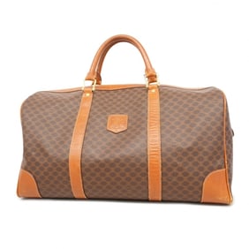 Celine Boston Bag Macadam Brown Women's