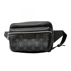 Louis Vuitton Taiga Rama Bumbag Outdoor Waist Bag M30245 Black Men's P1528297