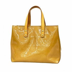 Louis Vuitton Vernis Reed PM Handbag M91334 Noisette Women's