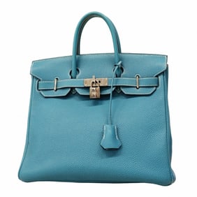 Hermes Hermès Haute Couture 28 Togo Blue Jean Handbag, Women's, I Stamp