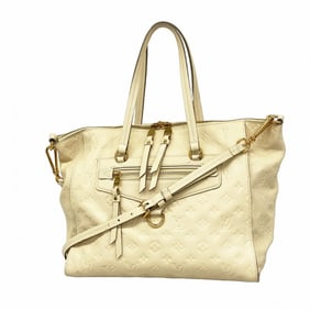 Louis Vuitton Monogram Empreinte Lumineuse PM M93411 Neige Handbag, 2-Way Bag for Women