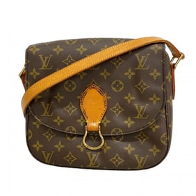 Louis Vuitton Monogram Saint-Cloud GM Shoulder Bag M51242 Brown Women's